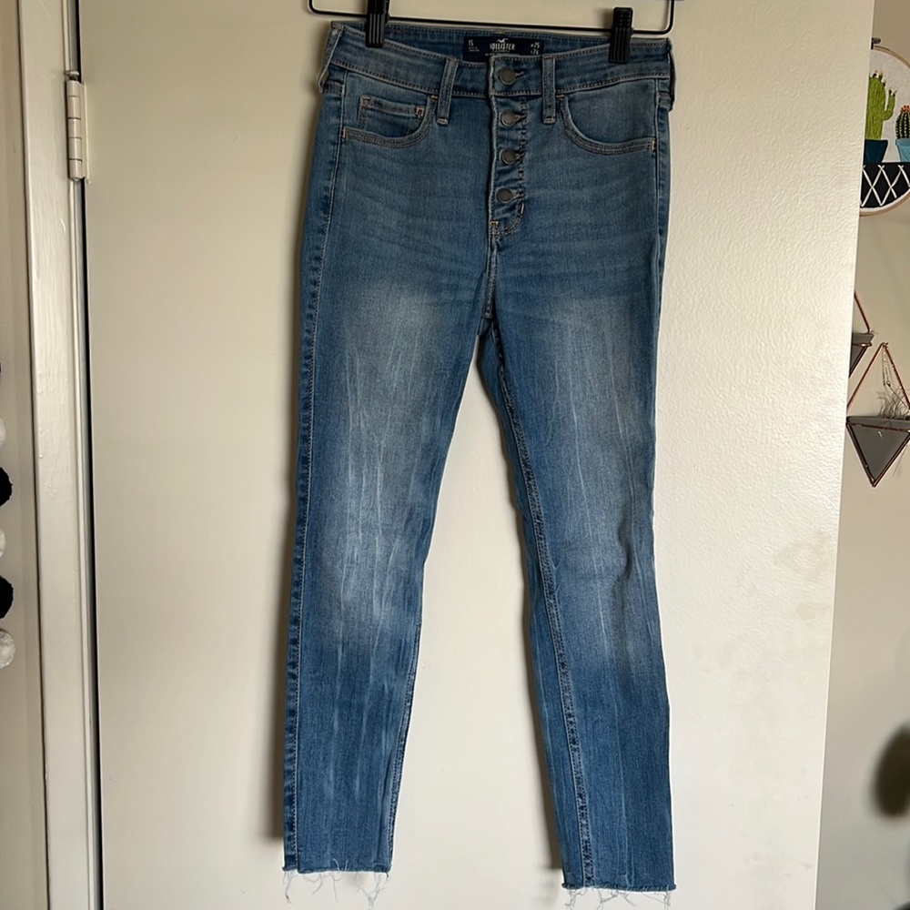 Hollister button-fly jeans